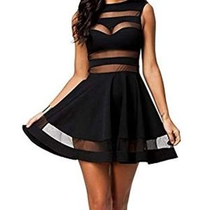 Mini skater dress